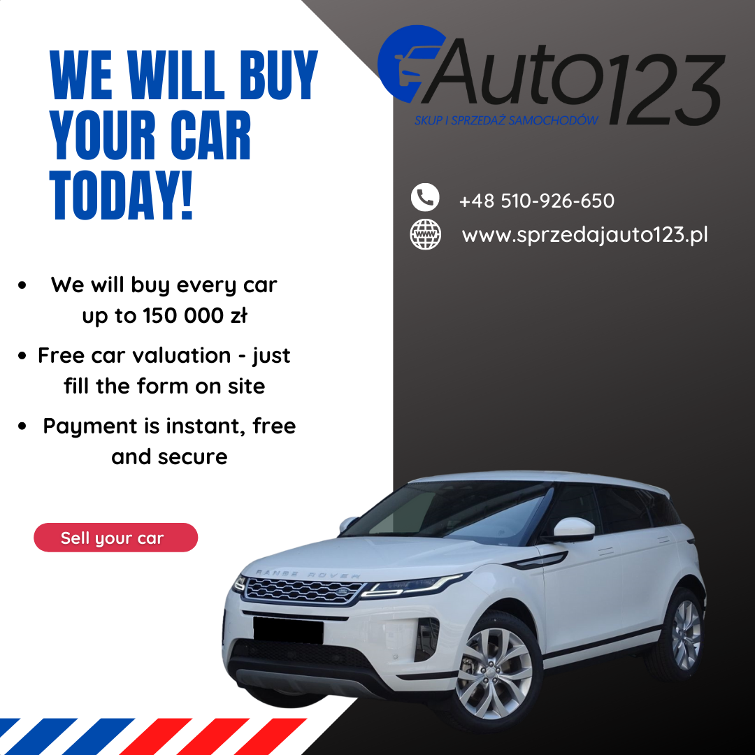 We will buy every car up to 150 000 zł